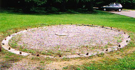 Former sundial, Besançon (July 2000)